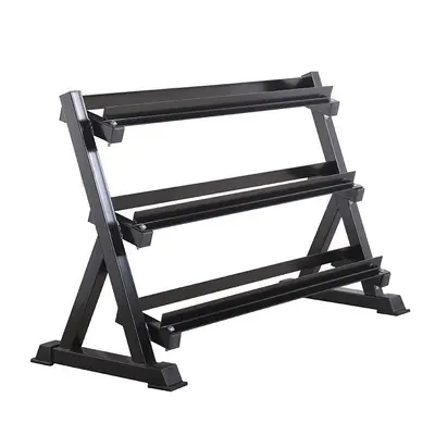 Langwei dumbbell rack home male dumbbell small bracket storage gym commercial professional dumbbell rack set - 4