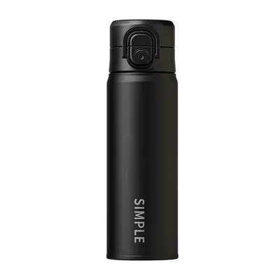 316 Paslanmaz Çelik Termos, Çift İçecekli Pop-Up Kapak, 500 ml - 6