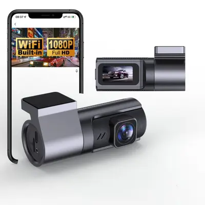 Sınır ötesi popüler mini araç kamerası, WiFi, HD 1080P, gece görüş iyileştirmesi ve gizli araç kamerası özellikleriyle. - 9