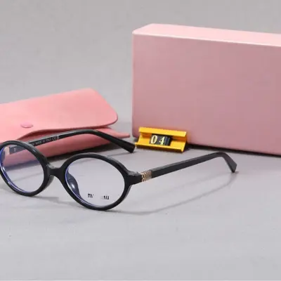 MIU Small Oval Sunglasses for Women, Thin Temples - 4