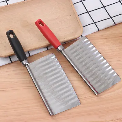 Wave potato cutter, stainless steel fry knife - 3