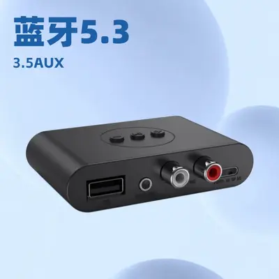 5.3 Sürüm NFC Bluetooth Müzik Alıcısı Araba Bluetooth Eller Serbest Destek U Disk Müzik Çalma B21 Bluetooth