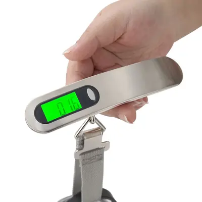 Stainless Steel Portable Luggage Scale Mini Digital