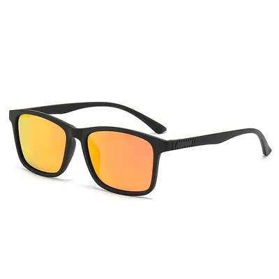 New men's business polarized sunglasses cross-border square frame fashion sunglasses outdoor fishing driving night vision glasses