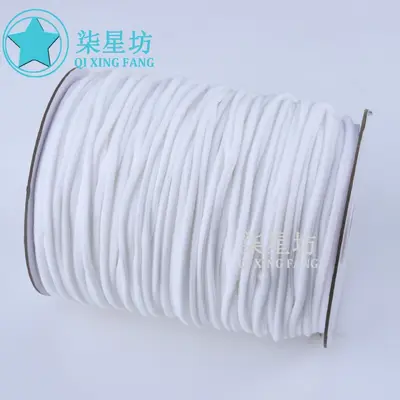 Flat Elastic Band 0.5 mm and 0.3 mm, Oil-Core for Bra Straps and Lingerie - 10