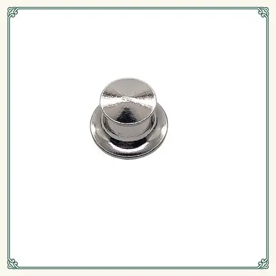 Metall-Abzeichen-Brosche mit Kappenverschluss, nähfrei, abnehmbar - 4