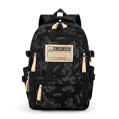 New Backpack Men Women Students Bag School Backpack Lightweight Large Capacity Shoulder Bag Outdoor Travel Commuter Pack - 7