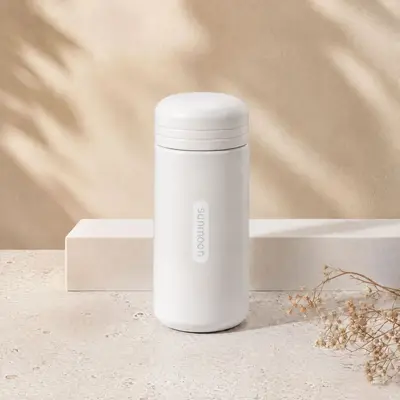 Portable Mini Thermos Cup, 304 Stainless Steel, Travel Capsule Design - 9