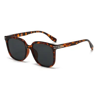 Retro Large Frame UV Protection Sunglasses for Women - 4