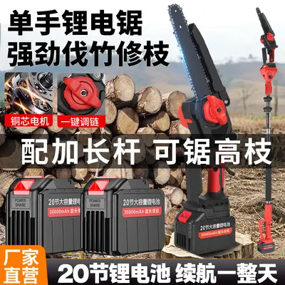 8-Inch Rechargeable Lithium Telescopic Pruning Saw