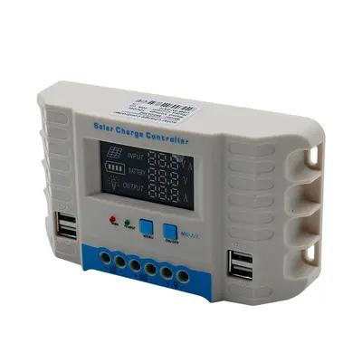 Fully Automatic Solar Charge Controller 12V/24V Universal Photovoltaic Regulator - 6