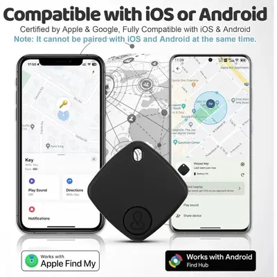 iOS Android Konum Bulucusu Kare Anti-Kayıp Etiket
