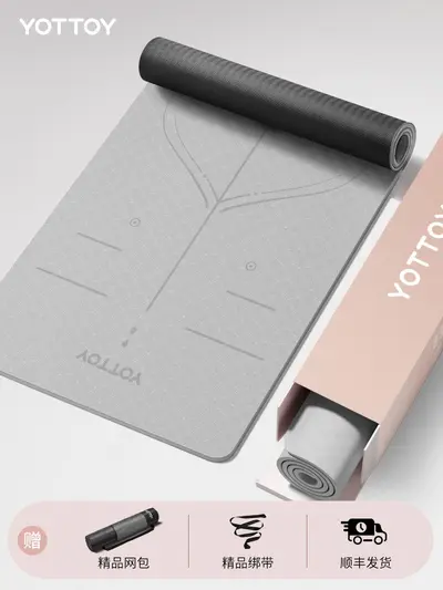YOTTOY yoga matı, kalın, kaymaz ve şok emici - 10