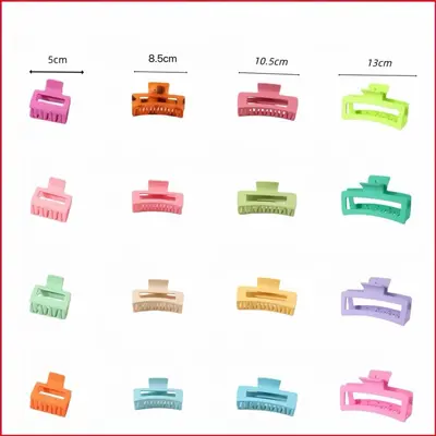 Cross-border Ins Hair Clips Elegant Shark Clips Hair Bun Grips Back Head Hair Claws Wholesale Hair Accessories