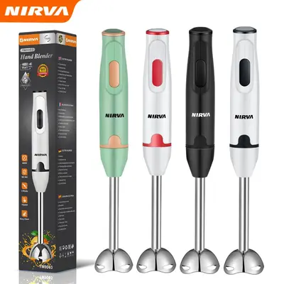 Nirva Uluslararası 4in1 Avrupa-Amerika Standardı 400W Blender Mutfak Şefi Makinesi Gıda İşlemcisi Pimënt Blender Çubuğu Et Kıyma Makinesi