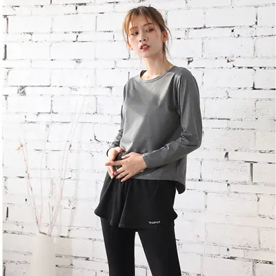 新款瑜伽服套装女专业健身房运动健身服速干衣宽松显瘦大码现货