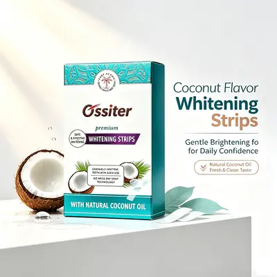Coconut Flavor WHITE STRIPS Teeth Whitening Strips, Removes Yellowing - 3
