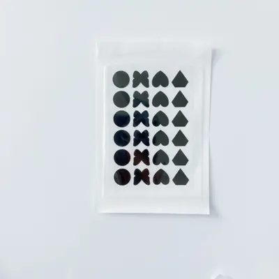 24-teilig spezialgeformte PE-Akne-Patches, hautfreundlich - 12