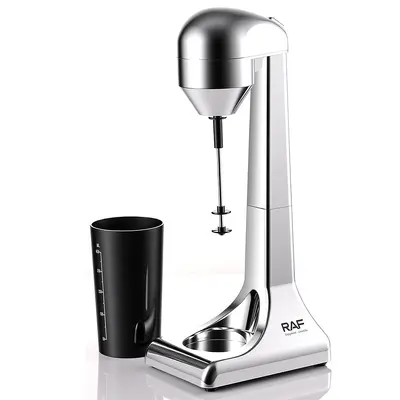 RAF Electric Stainless Steel Milk Frother, European Standard