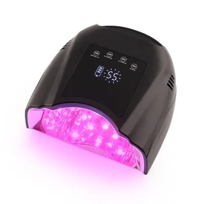 UV/LED tırnak lambası, profesyonel, hızlı kurutma, kablosuz - 10