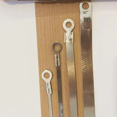 Green adhesive machine with electric heating wire system