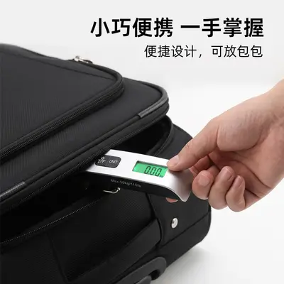 High-Precision Digital Handbag Luggage Hook Scale, 50kg