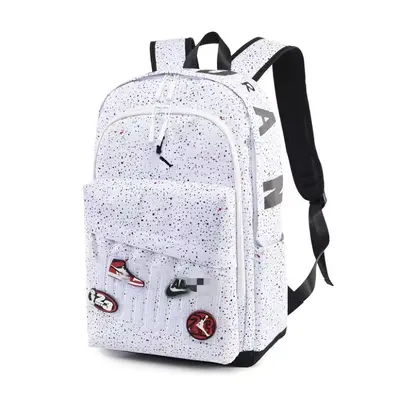Trend Flying Man Magic Tape Starry Sky Large Capacity Dual Shoulder Backpack Student School Bag Unisex Casual Travel Backpack - 10