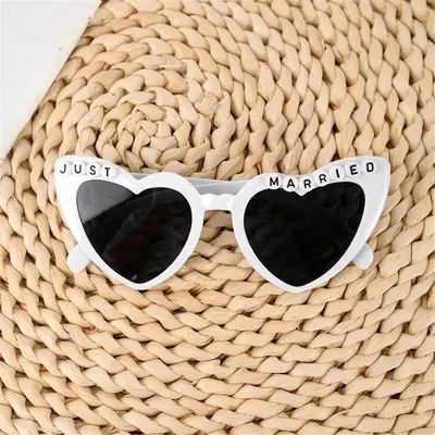 Party Bride and Groom Glasses, for Photos and Costume Parties - 8