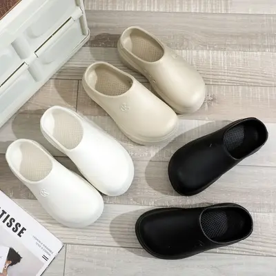 Women's EVA Closed-Toe Nurse Clogs, Summer, Outdoor Wearable