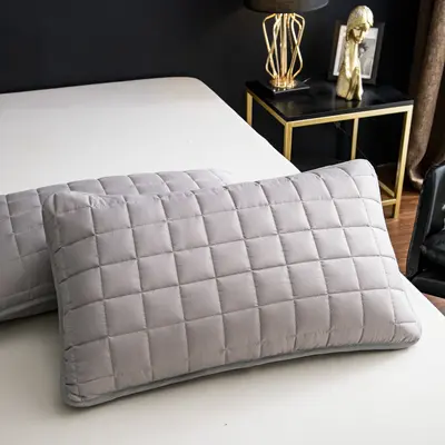 Quilted Waterproof Pillow Protector 48x74cm, Set of Two - 8