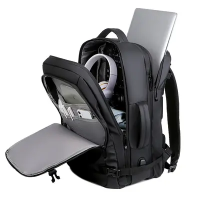 Large Capacity Waterproof Business Travel Laptop Backpack - 5