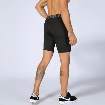 Men's Fitness Shorts with Pockets, Quick-Dry, Stretch, Model 1084 - 4