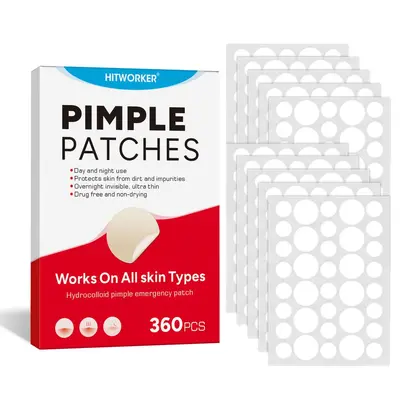 Hydrocolloid acne patches, 360 pieces