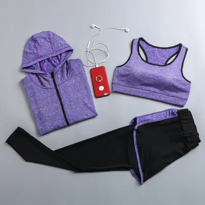 Women's Yoga and Fitness Set, Spring Summer Style - 9