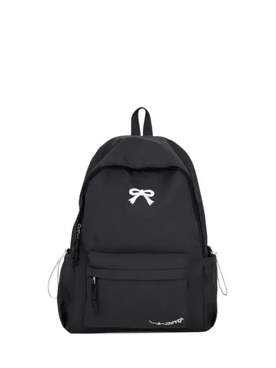 Women's Large Capacity Backpack with Bow, School and Travel - 7