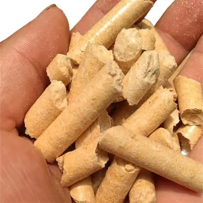 Pinus Sylvestris Biomass Fuel Pellets, 1 kg, for Heating and Camping