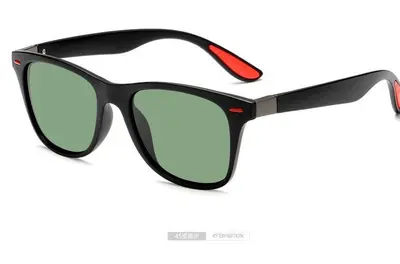 Herren-Klassische Sportsonnenbrille, Nieten-Design, zum Angeln und Outdoor - 8