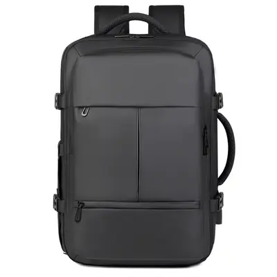 Men's Business Backpack Expandable Large Capacity with Shoe Compartment for Boarding - 3