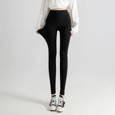 Modal-Leggings 7/8-Länge, Große Größen, elastisch, auch als Außenbekleidung - 2