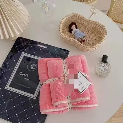 Banyo havlusu 2'li set, mercan kadife, hızlı kuruyan - 5