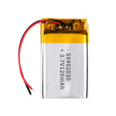 402030-120mAh electric polymer facial cleanser rechargeable lithium battery electric Bluetooth headphones