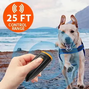 2024 neues Handmodell Ultraschall-Hundetrainingsgerät mobil tragbarer Bellstopp-Hundevertreiber Haustier-Trainingszubehör