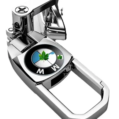 German Handcraft Keychain, Anti-Lost, Horseshoe Buckle