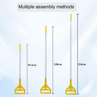 Hospital Color-Coded Thick Wax Mop, Absorbent Cotton Rope Mop Head Refill