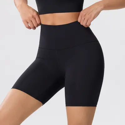 Women's High-Waist Seamless Yoga Three-Quarter Pants - 8
