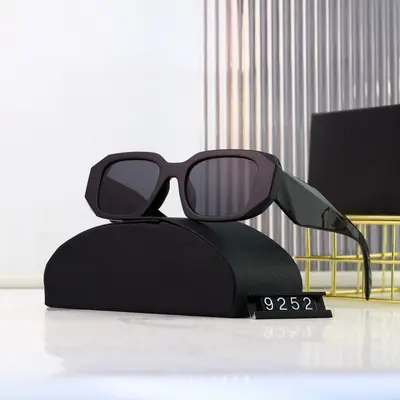 Retro-Sonnenbrille mit eckigem Rahmen, Unisex, Modell 9252 - 3