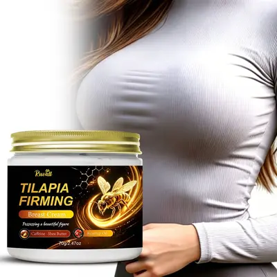 RUOALL tilapia sıkılaştırıcı göğüs kremi, 70 g şeffaf kavanoz