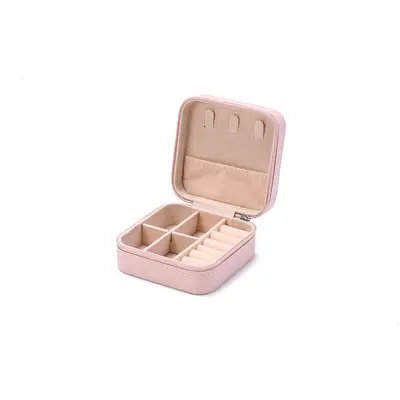 Travel storage jewelry box for girls, portable storage earring jewelry box, compact European jewelry box, ring box