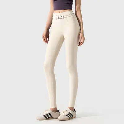Women's Seamless Adjustable Hip-Lifting Yoga Running Leggings - 7