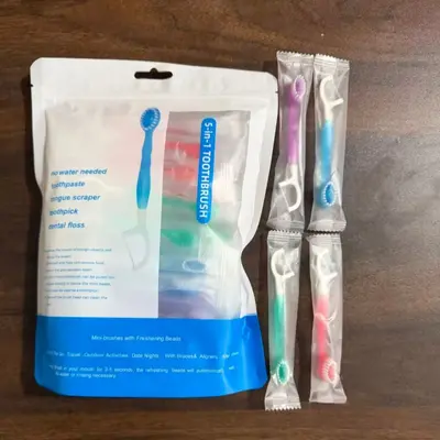 5-in-1 Portable Toothbrush Set - 12